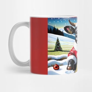 Santa Baby Cow Mug